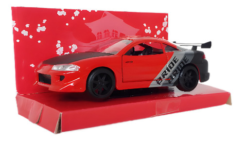 Auto Colección Mitsubishi Eclipse Escala 1/32 Metal Jada