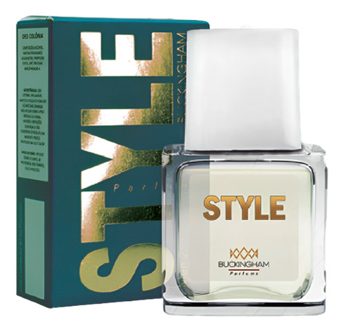 Perfume Style Buckingham Parfums Masculino 25ml Com 40% De Óleo De Essência Altos Padrões De Qualidade Com Ingredientes De Qualidade Premium Aromas S