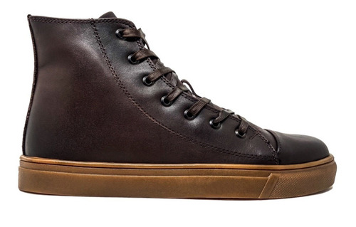 Zapato Botín De Caballero Casual Cuero Genuino Premium