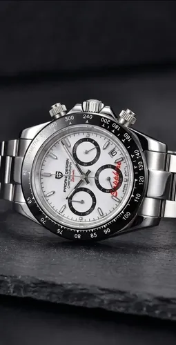 Relógio Pagani Design Cronógrafo Seiko VK63 Safira PD-1644