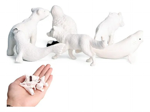 Set De Minipeces Con Animales Marinos Simulados