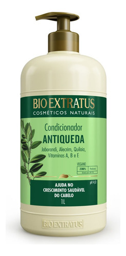 Kit Jaborandi Shampoo, Condicionador Bio Extratus - 1l