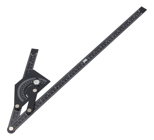 Ángulo Universal De Bisel Transportador De Aluminio De 0-180