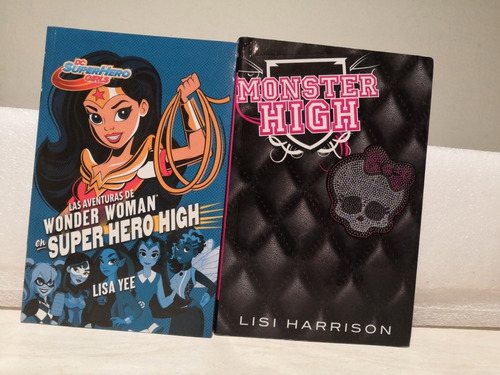 Libros.monster High. Wonder Woman. (Usado)