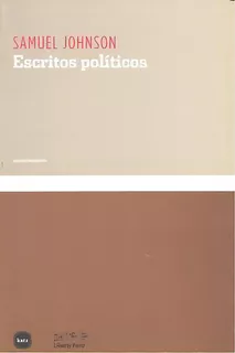 Escritos Polãâticos, De Johnson, Samuel. Editorial Katz Editores, Tapa Blanda En Español