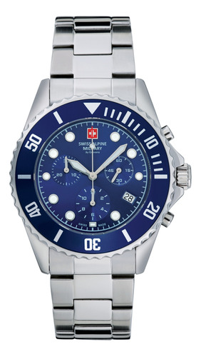 Reloj Swiss Alpine Military Master Diver Chrono 7053.9135sam