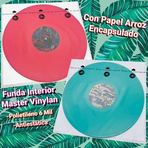 Imagen 2 de 9 de 25 Fundas Interiores Master Vinylan Para Discos De Vinilo