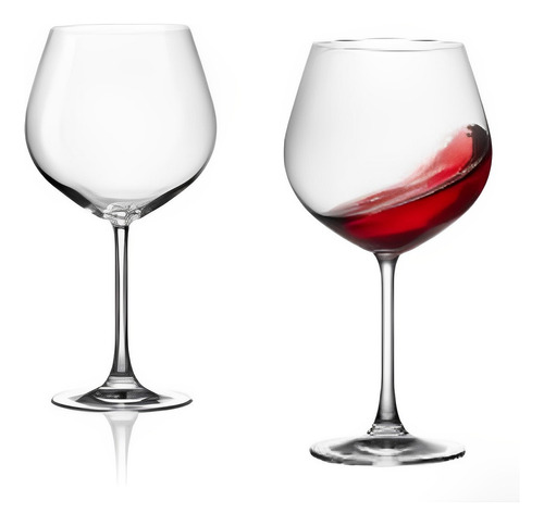Set Copas de Cristal Magnum 610ml x 2 Rona Transparente