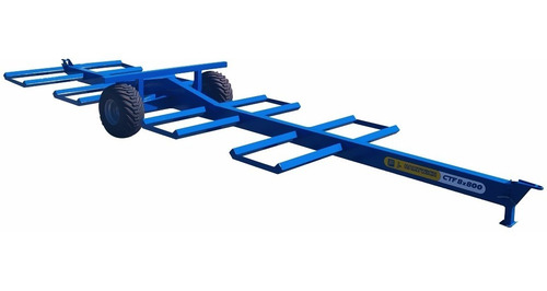 Carro Transportador De Fardos Redondos 8x800kg - J Hartwich