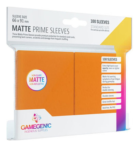 Galápagos, Gamegenic: Matte Prime Laranja