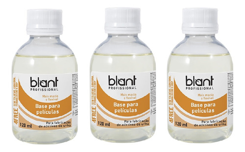 Blant Base Profissional Para Película 4free Kit 3un De 120ml