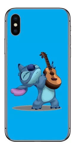 Funda Oficial Lilo y Stitch Azul para Huawei P Smart 2019