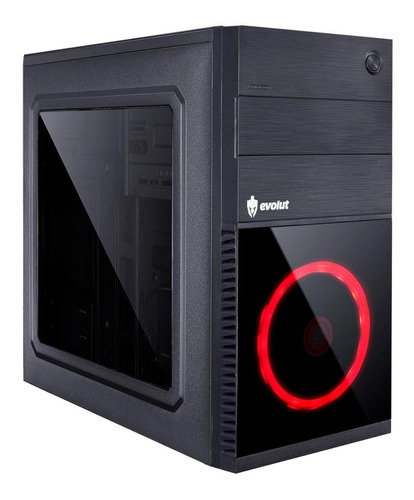 Gabinete Gamer Shin (cooler Led Vermelho) Eg-804rd