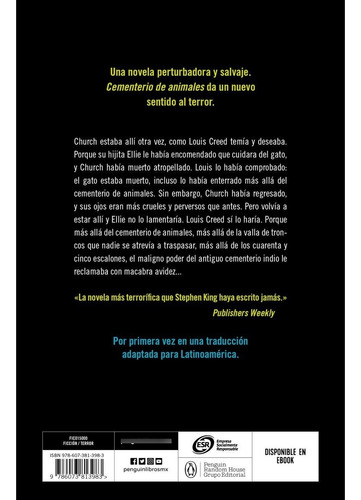 Cementerio De Animales - Stephen King