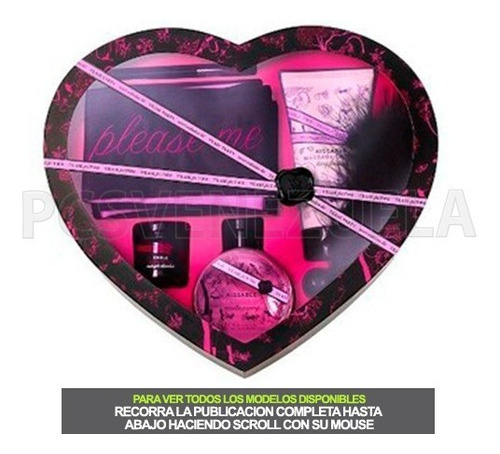 Victoria's Secret - Set Tease Party En Forma De Corazon