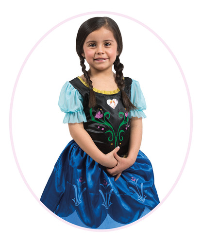 Disfraz Frozen Anna Basico 3 Años Disney