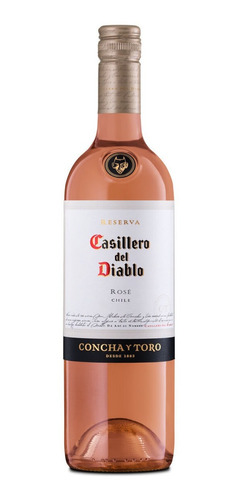 Imagem 1 de 2 de Vinho rosé seco Uvas Diversas Casillero del Diablo Reserva adega Concha y Toro SA 750 ml