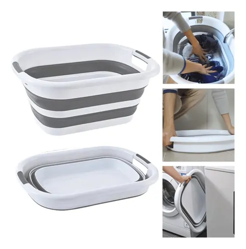 comprar Cesto De Silicone Retrátil Multiuso 26 Litros Lavanderia comprar Cesto De Silicone Retrátil Multiuso 26 Litros Lavanderia