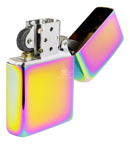 Isqueiro Zippo Dots And Flame Design 46569