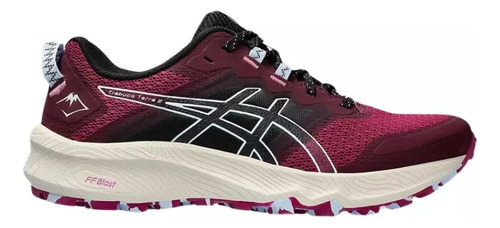 Tenis Trail Asics Trabuco Terra 2 Vino Mujer 1012b427.500