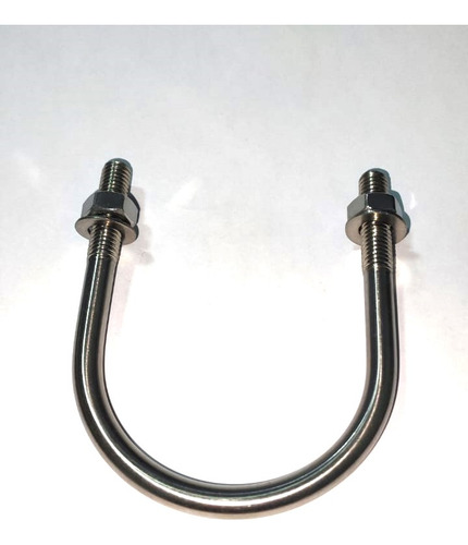 Jgo De 10pzs Abrazadera Tipo U Inox 304 De 2pg