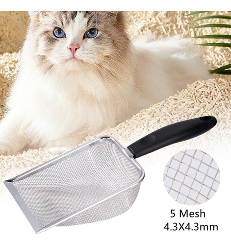 Cuchara Para Arena Para Gatos, Caja Para 4,3 Mm X 4,3 Mm