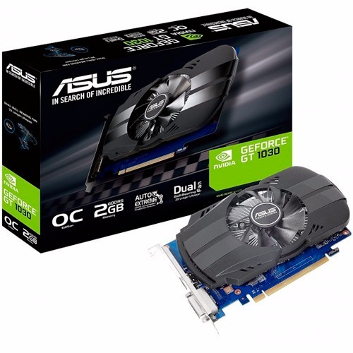 Tarjeta Grafica Asus Ph-gt1030-o2g Geforce Oc