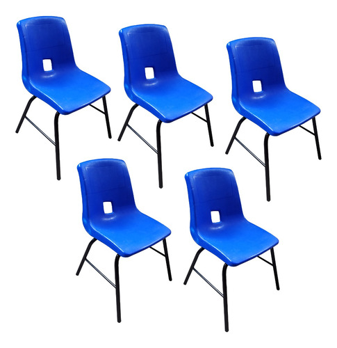 Silla Escolar Concha Mediana 1° A 3° De Primaria Niños 5pz 