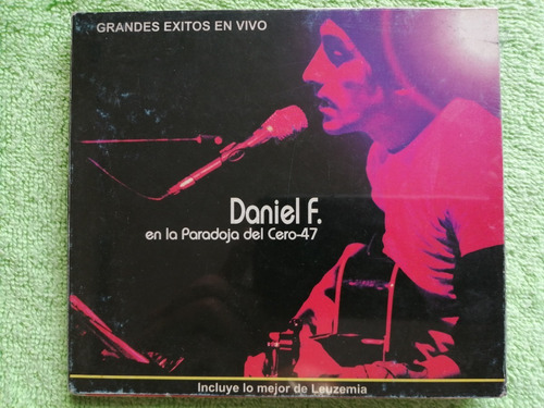 Eam Cd Daniel F Grandes Exitos En Vivo 2004 En La Paradoja