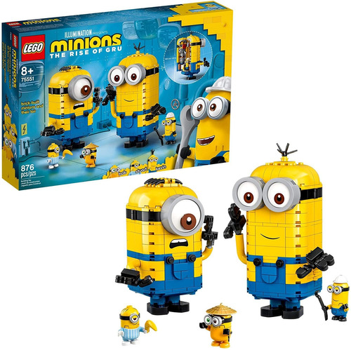 Lego Minions: Minions De Ladrillo Y Su Guarida (75551) Kit D