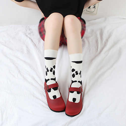 2 Pares De Calcetines Para Mujer, Cálidos, Gruesos, Casuales