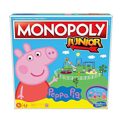Juego De Mesa Peppa Pig Junior, De 2 A 4 Jugadores, A Partir