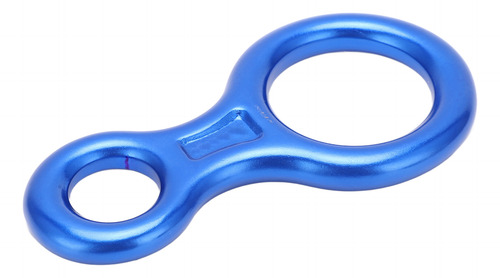 Rescue Figure 8 Descender Canal 35 Kn, Aleación, Rappel Para