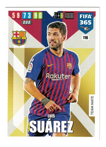 Carta Luis Suarez - Fifa 365 2020  Panini