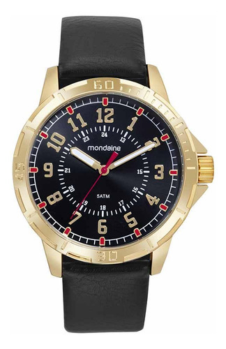 Relogio Mondaine Masculino 99665gpmvdh2 Casual Dourado