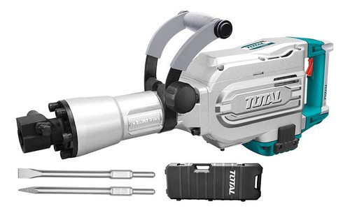 Demoledor 1700w + 2 Cinceles Total Tools Th215456 Color Turquesa