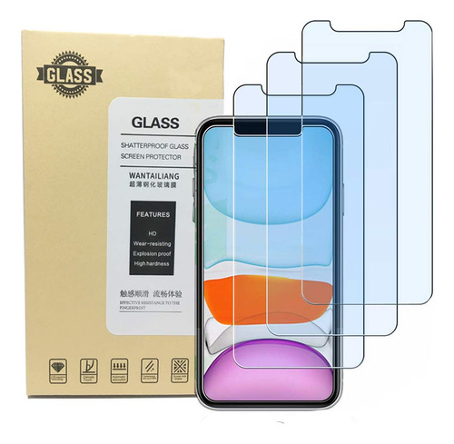 Protector Pantalla Cristal Templado Para iPhone 11 Xr 6.1  3