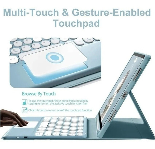 Estuche Para Teclado Y Mouse Samsung Tab S6 Lite