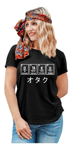 Playeras Negras De Moda Para Mujer De Otakus Originales Clee