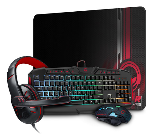 Combo Gaming 4en1 Hypergear 15459 Usb