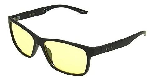 Gafas De Sol Tex Para Hombre Rectángulo, Negro, 1vxqr