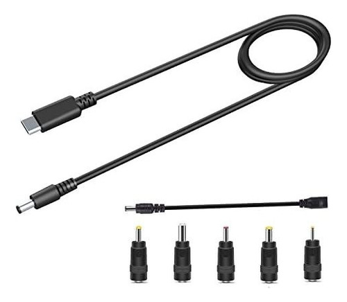 Cable De Carga Rápida Usb Tipo C A Dc 9 V 0-3 A Pd Para Máqu
