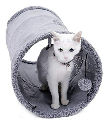 Túnel - Speedy Pet Collapsible Cat Tunnel, Cat Toys Play Tun