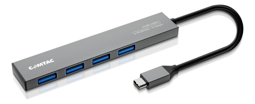 Hub Usb-c 3.2 Gen 1-4 Portas Comtac 9467