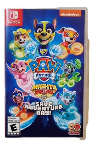 Paw Patrol Mighty Pups Save Adventure Bay Nintendo Switch