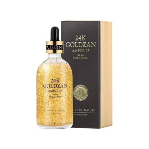 Suero Facial Primer Elixir24k Goldzan Ampoule Colageno