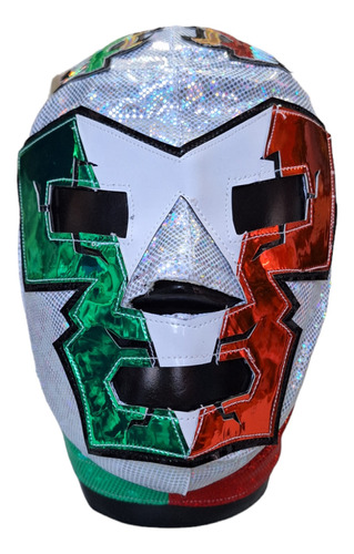 Máscara Dr. Wagner Jr Semiprofesional Tricolor Penacho