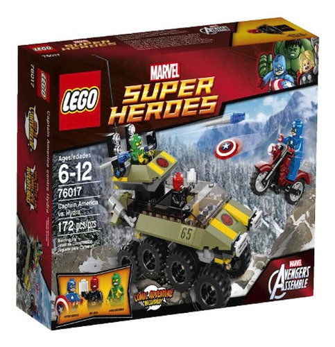 Superheroes Lego Capitan America Vs. Hydra (76017)