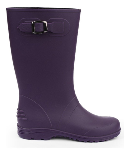 Botas Para Lluvia Agua Pantaneras Impermeables Pvc Ginna