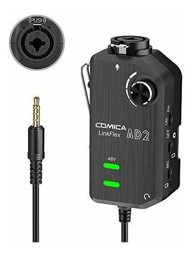 Adaptador De Preamplificador De Audio Comica Linkflex A...